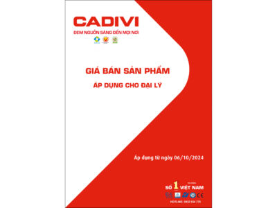 Catalogue Và Bảng Giá Cadivi